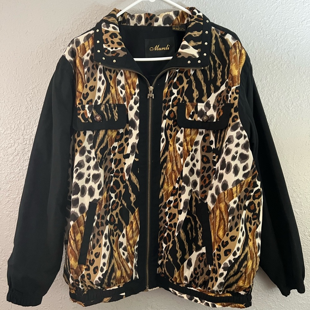 Mureli Animal Print Jacket